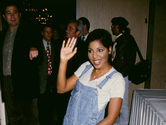 Overalls were also popular, even for red-carpet events.