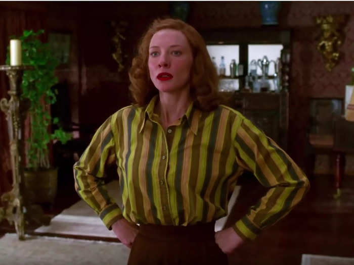 Cate Blanchett stole the show when she played Katharine Hepburn in 2004