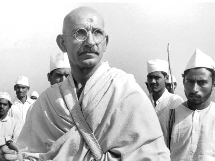 Ben Kingsley won an Oscar for playing Mahatma Gandhi in the 1982 film "Gandhi."