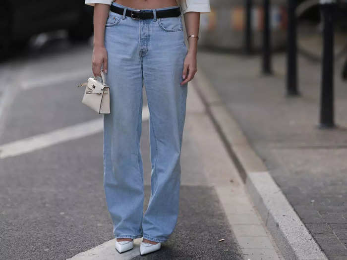 Dad jeans are taking over in 2024.