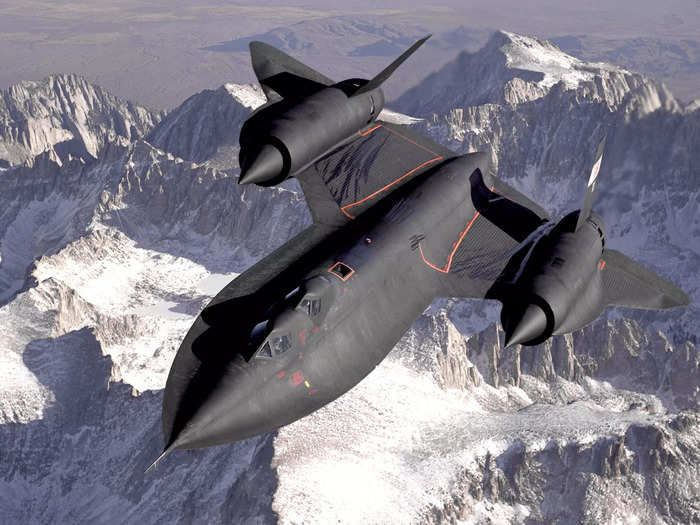 The SR-71 Blackbird, the A-12