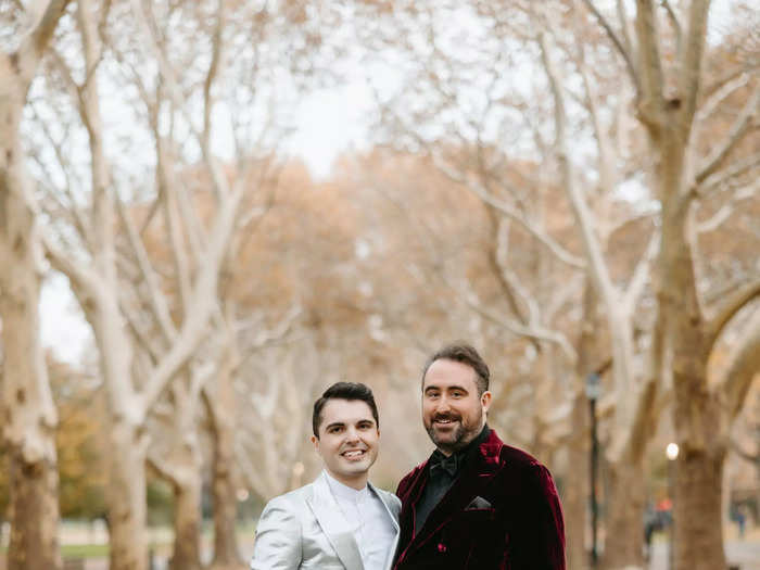 Michael Domanico and Walter Hickey have been together since 2016.