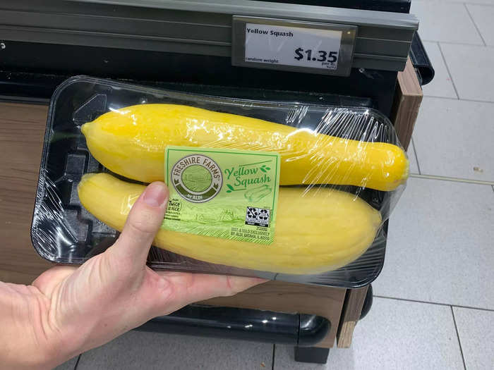 Squash: $1.35