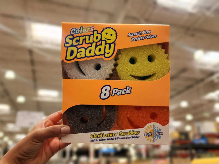 The Scrub Daddy sponges made cleaning a breeze.