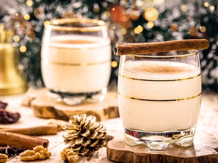 Coquito is a staple holiday beverage in Puerto Rico.  