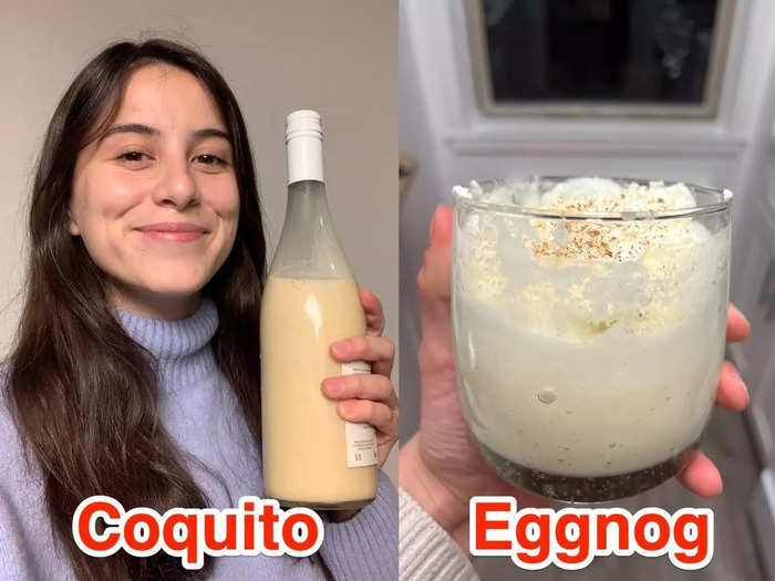 Unfortunately for Stewart, this eggnog doesn