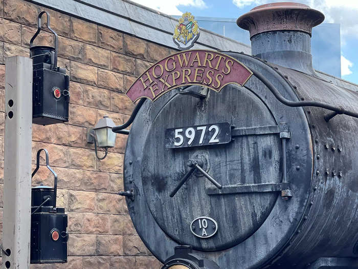 Riding the Hogwarts Express is a must.