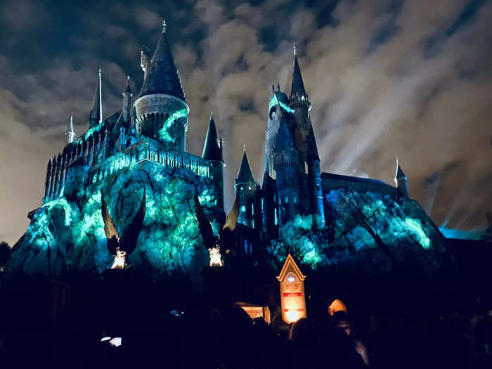 I always ride Harry Potter and the Forbidden Journey.