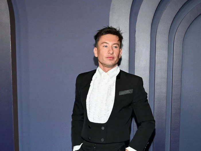 Barry Keoghan revamped the classic tuxedo at the Governors Awards. 