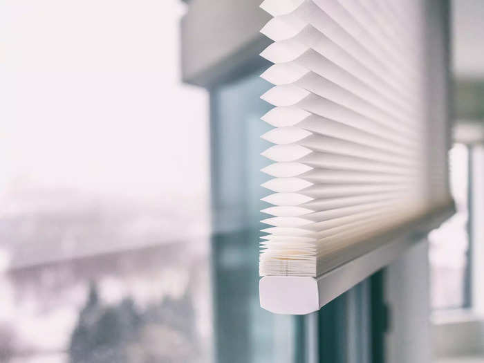 Toss out your paper window shades. 