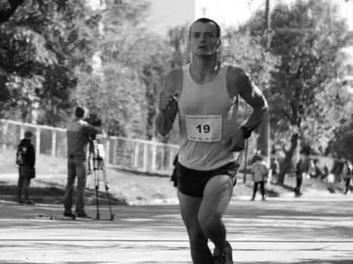 Serhii Pronevych, running