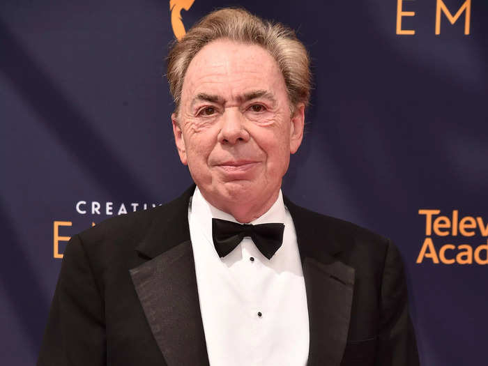 Andrew Lloyd Webber won plenty of awards for his work as a composer.