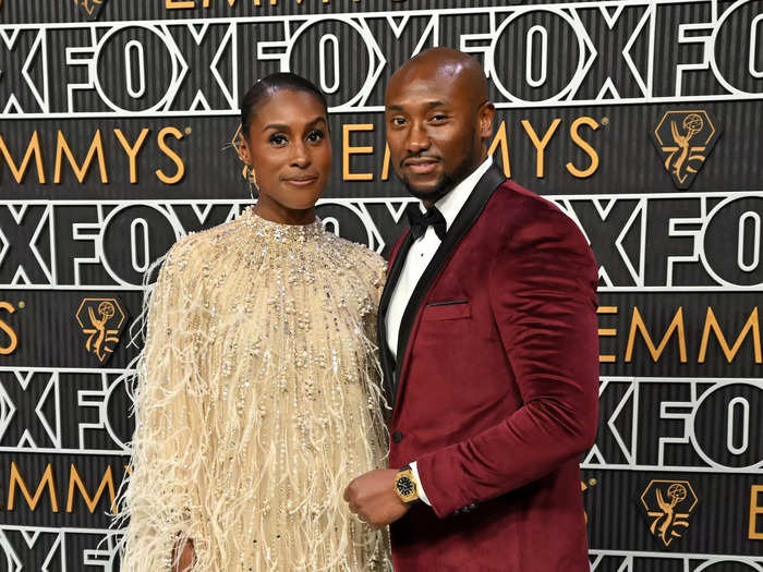 Issa Rae and Louis Diame leaned into red-carpet glamour. 