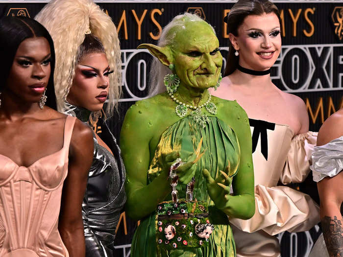 Highlight: Green goblin Princess Poppy stole the show on the red carpet