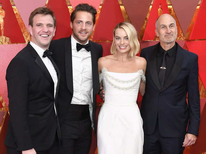 March 4, 2018: Robbie and Ackerley attended the Academy Awards with the "I, Tonya" crew.
