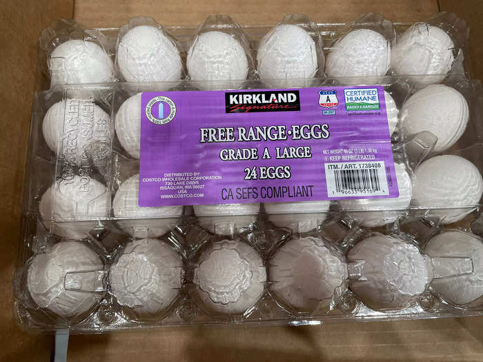 Kirkland Signature eggs can be used for countless dishes.