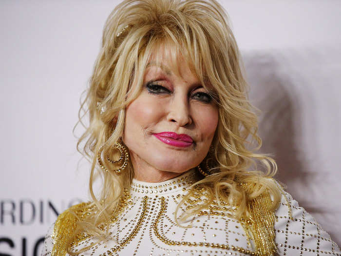 Parton may have a wig for every day of the year.