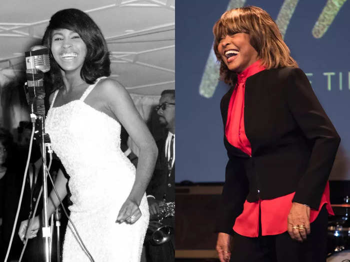 Tina Turner became a lead singer in her early 20s.