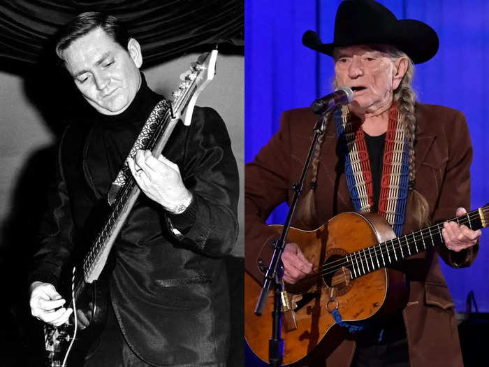 While in his early 20s, Willie Nelson worked as a DJ.