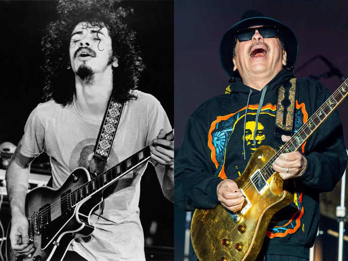 Carlos Santana played Woodstock shortly after he turned 20.