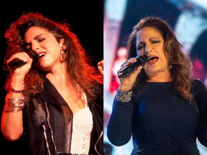 Throughout her early 20s, Gloria Estefan was part of the Miami Sound Machine.