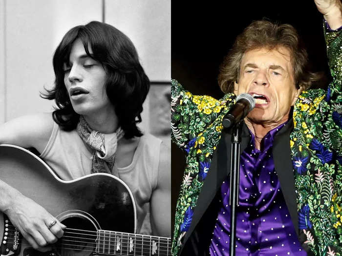 By the time he was in his 20s, Mick Jagger was already part of a successful band.