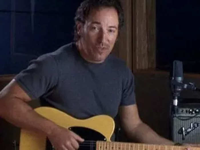 Bruce Springsteen helps the main character in the 2000 rom-com "High Fidelity" come to terms with his relationship issues.