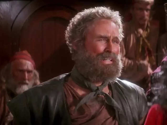 Glenn Close has a blink-and-you-miss-it part in the 1991 film "Hook" as an unrecognizable pirate.