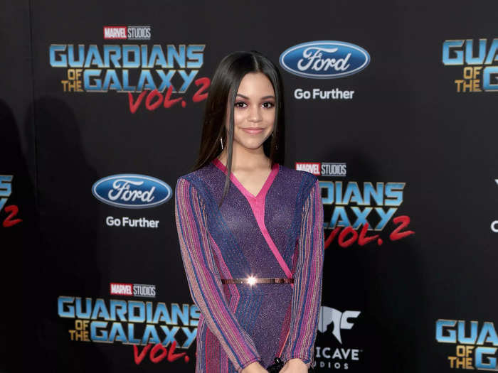 In April 2017, Ortega wore a floor-length striped gown that was said to have been inspired by Cher. 
