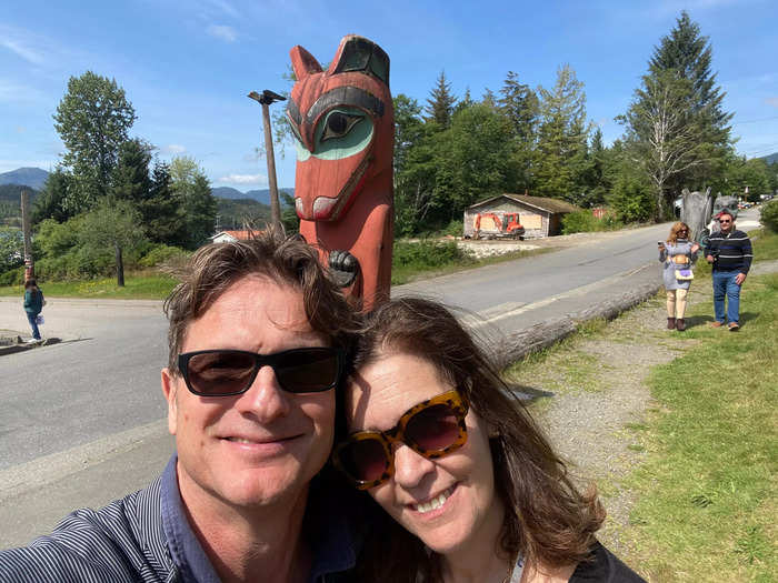 A tour of totem poles, a salmon cannery, and a rainforest walk cost $240 each.