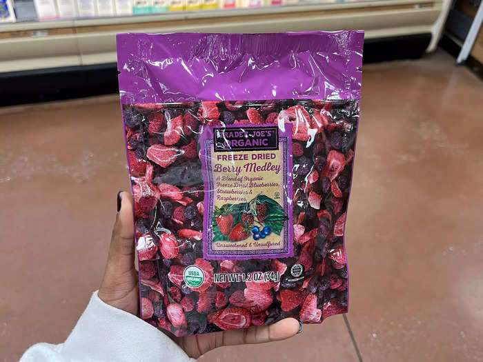 Freeze-dried berries are a convenient way to eat more fruit.