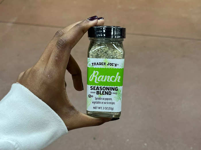 I can make anything I want ranch-flavored.