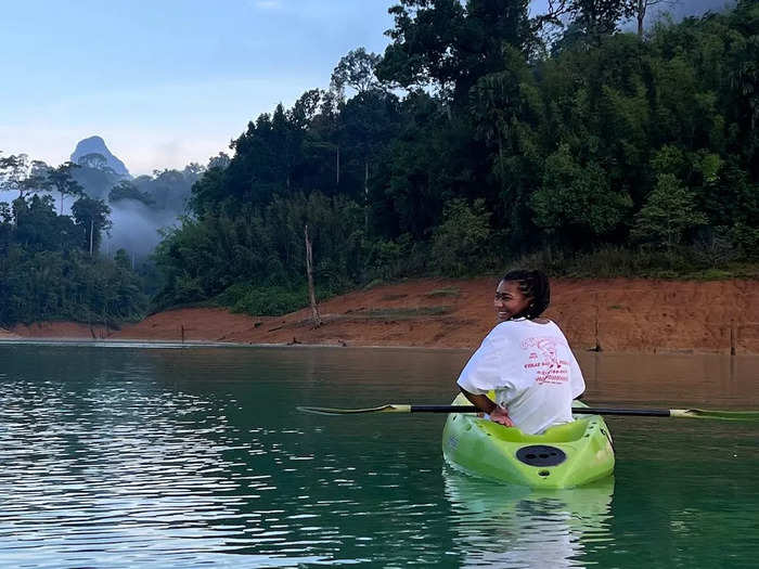 Take an overnight lake trip to Khao Sok National Park.