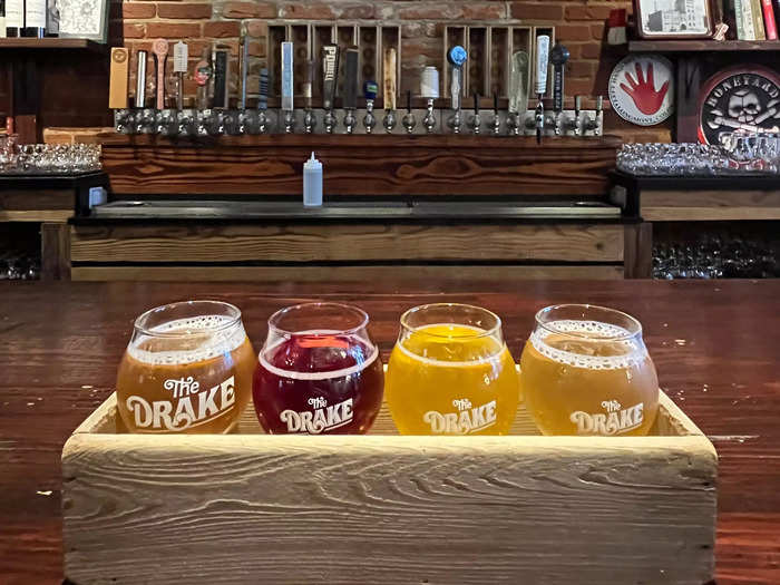 Drink like a local at The Drake or one of Victoria’s many craft breweries. 