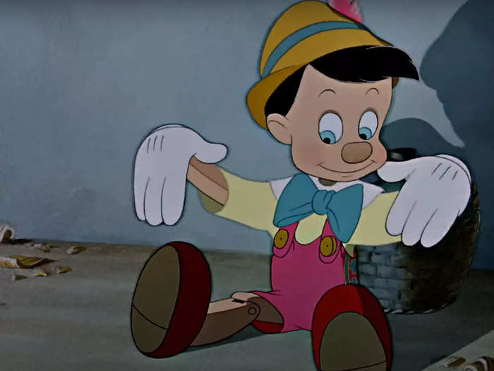 Live-action models were used to help Pinocchio look as real as possible.