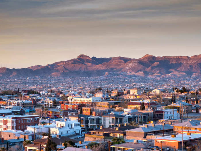 6. El Paso, Texas