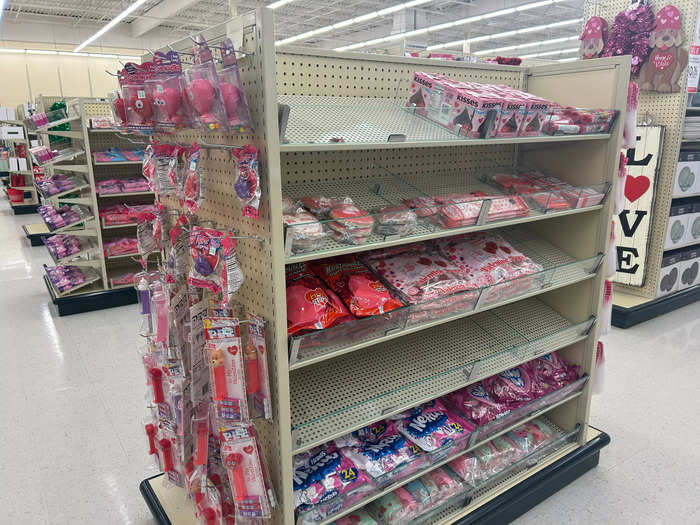 Hobby Lobby sold candy, which I didn’t expect.