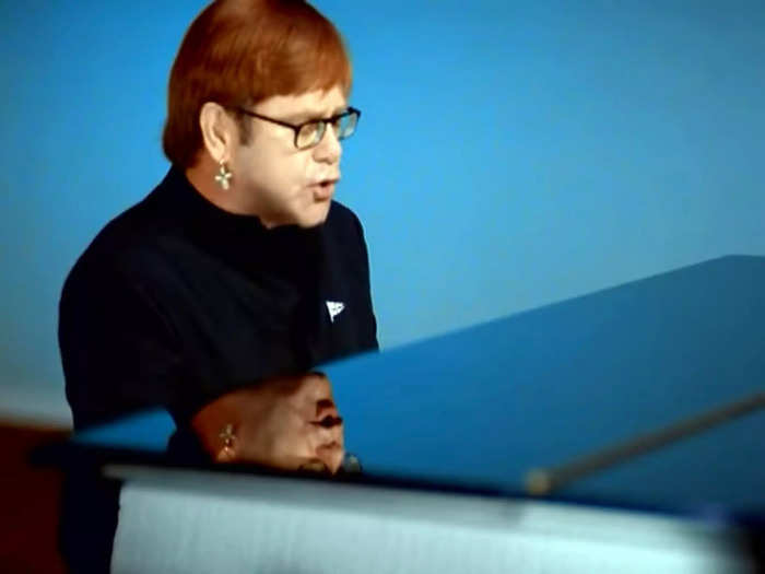 7. "Candle in the Wind 1997/Something About The Way You Look Tonight" by Elton John