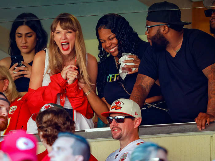 She attended her first game at Arrowhead Stadium last September.