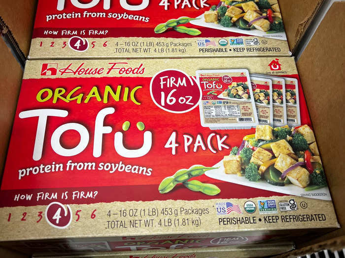 My local Costco now carries organic tofu, which is great for when I don’t want to eat meat. 