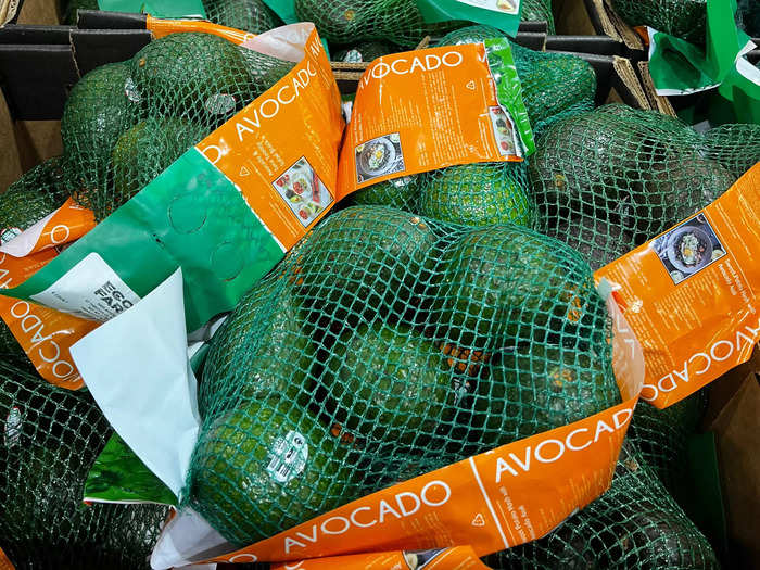 I love Costco’s produce and always pick up a bag of avocados.