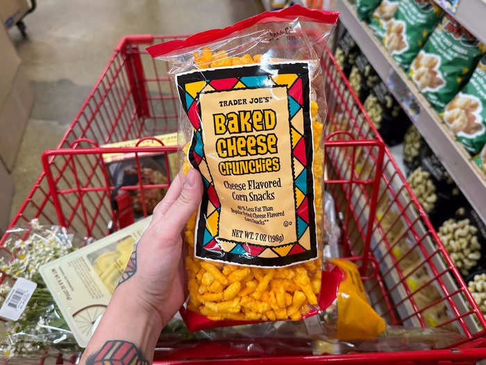 The Baked Cheese Crunchies are a nostalgic snack for me.