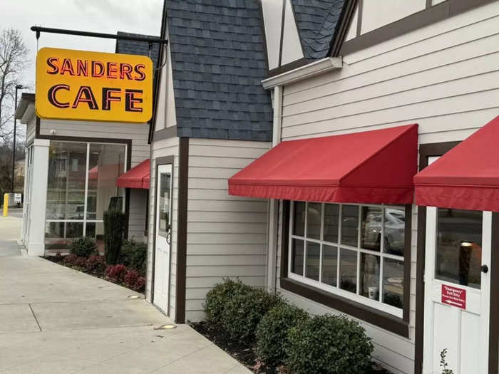 KENTUCKY: Harland Sanders Cafe and Museum in North Corbin