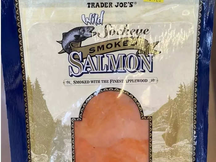 Wild salmon is a great replacement for bacon or deli meat.