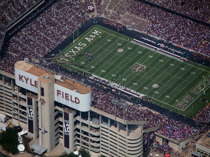 10. Texas A&M University