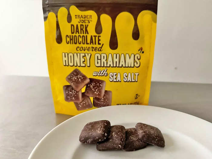 The dark-chocolate-covered honey grahams with sea salt had a good combination of flavors.