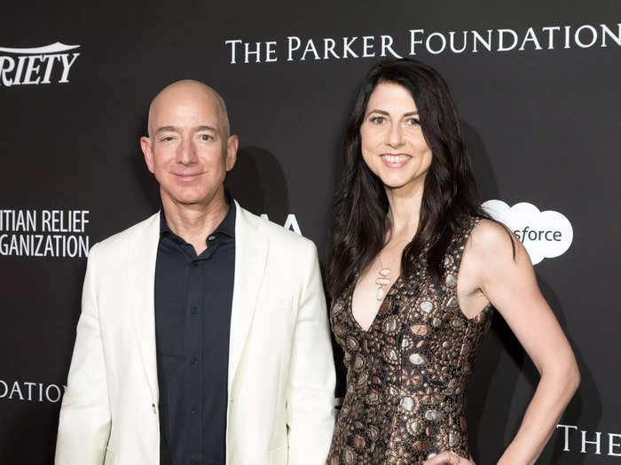 Bezos and his now ex-wife, MacKenzie Scott, rented the home after moving to Washington.