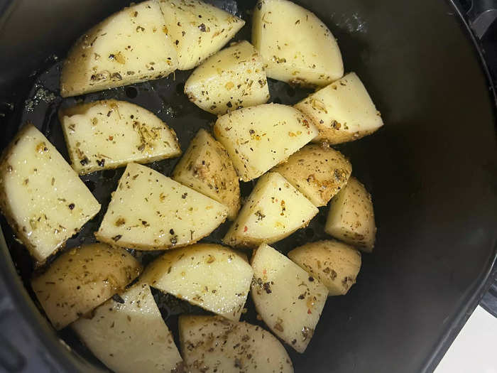 I went with my air fryer for the next batch.