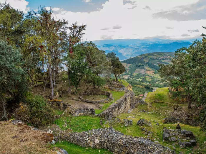 Kuélap, Peru, has spectacular ruins. 