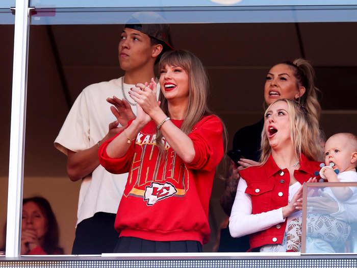 October 22, 2023: Swift attended another of Kelce